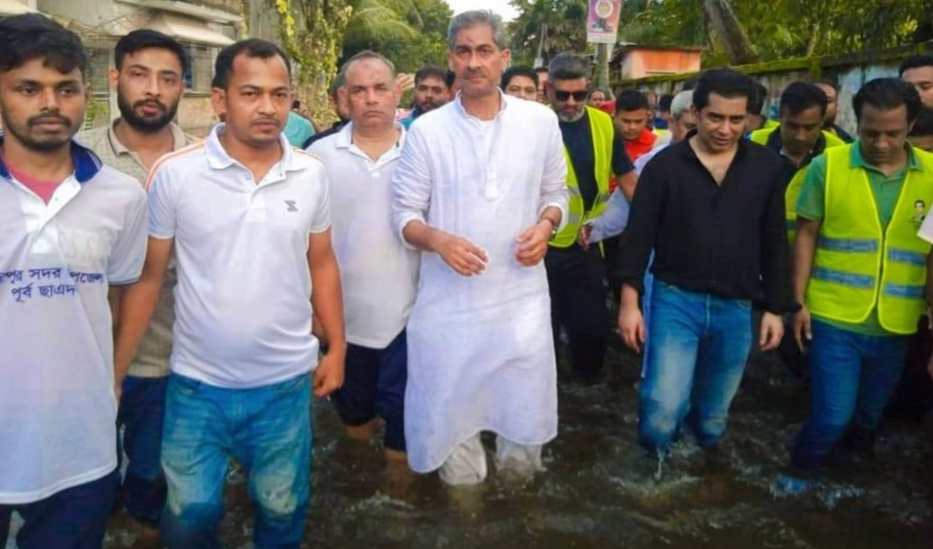 ভয়াবহ বন্যার রূপ  লক্ষ্মীপুরে-পার্থ