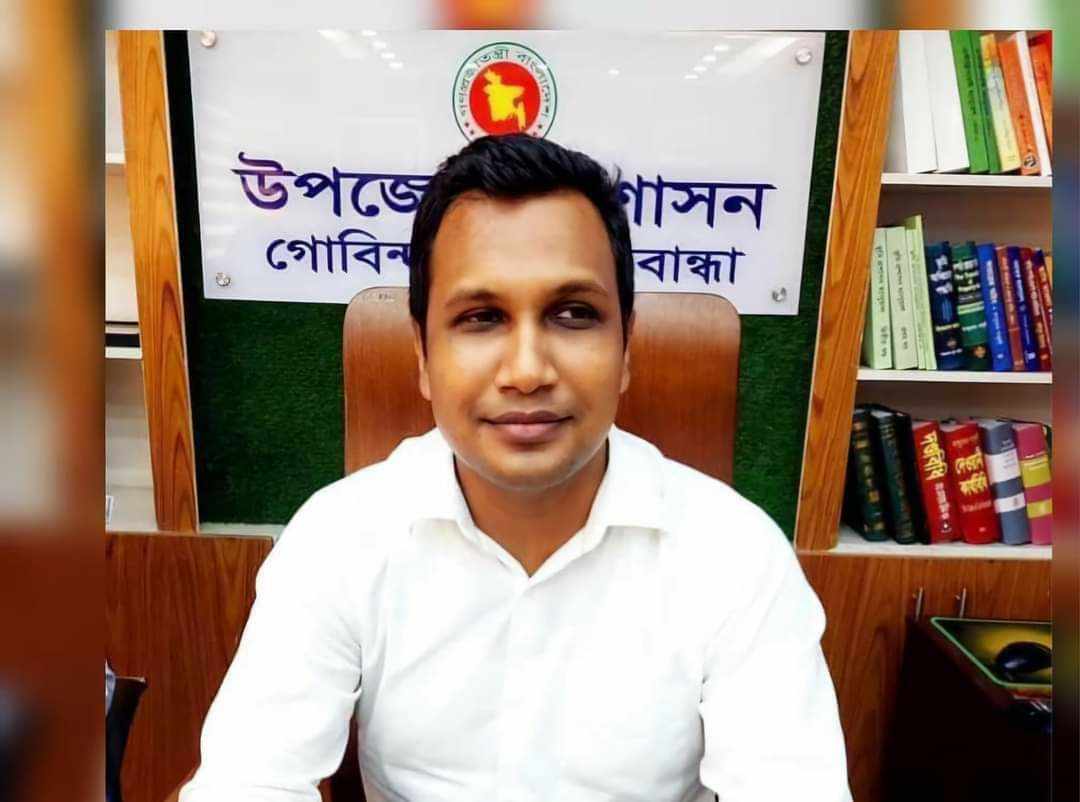 গোবিন্দগঞ্জের উপজেলা নির্বাহী কর্মকর্তা রাসেল মিয়া ডিমলায় বদলি