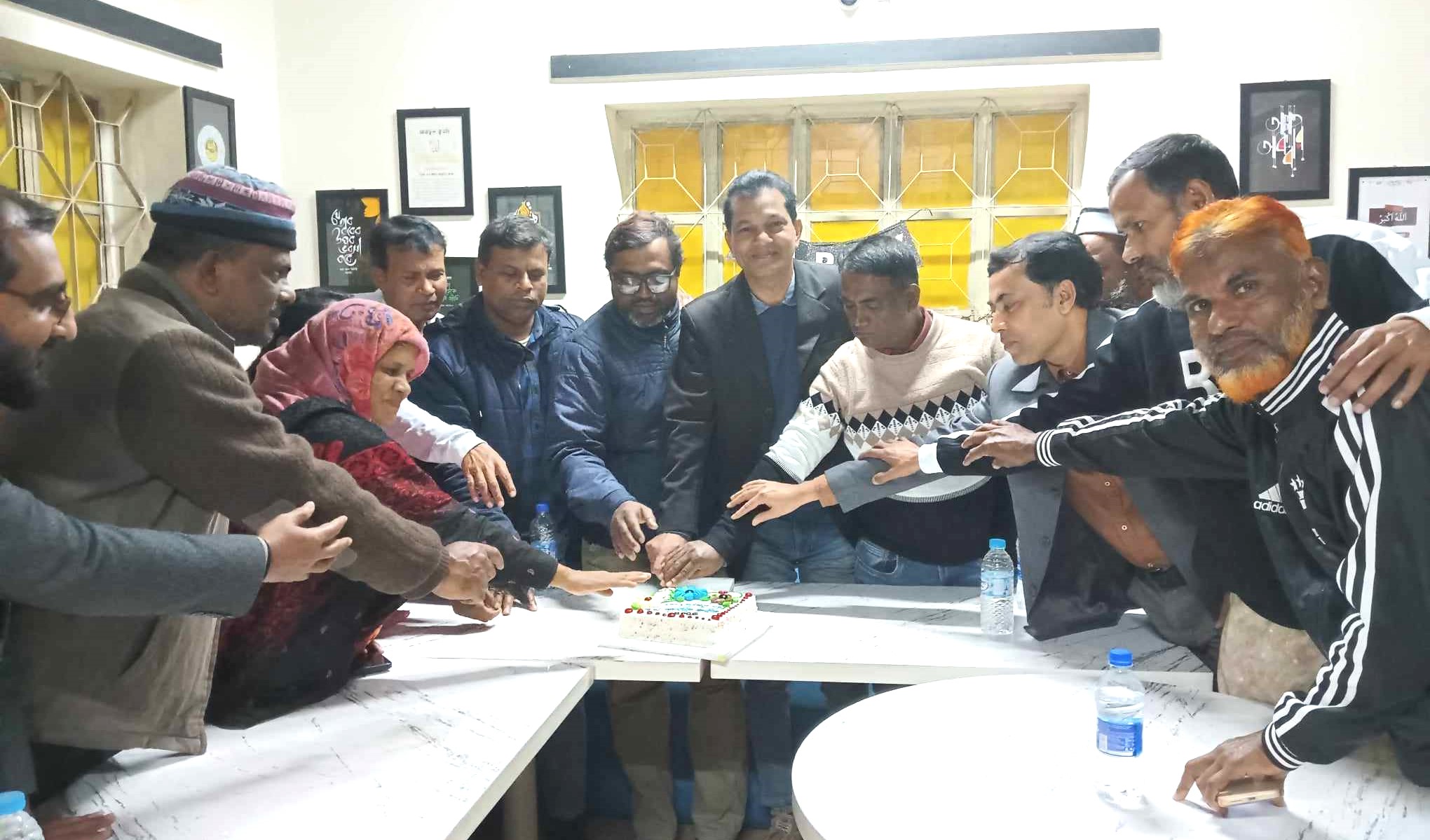 আনন্দ উল্লাসে সৈয়দপুরে এসএসসি ৯২ এর ৪র্থ প্রতিষ্ঠা বার্ষিকী উদযাপন