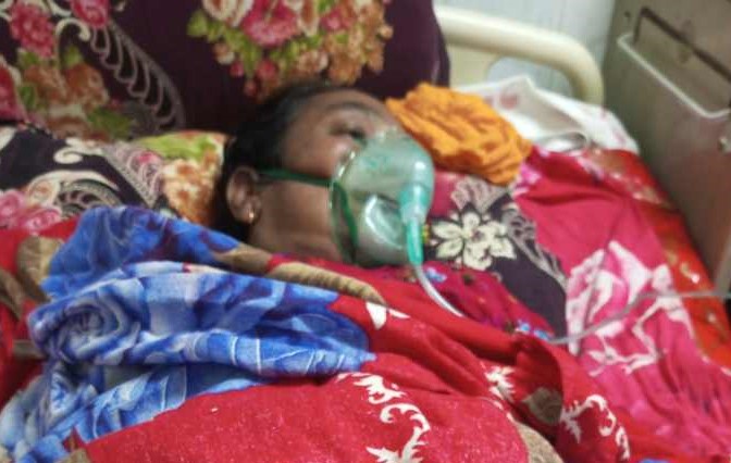 সৈয়দপুরে মায়ের চিকিৎসার জন্য সন্তানের সাহায্যের আবেদন
