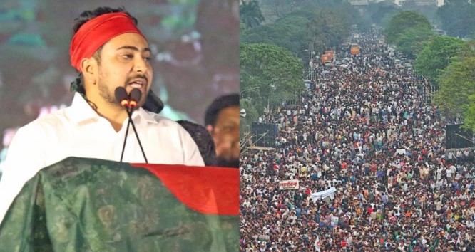ভারত ও পাকিস্তানপন্থী রাজনীতির ঠাঁই হবে না বাংলাদেশে- নাহিদ